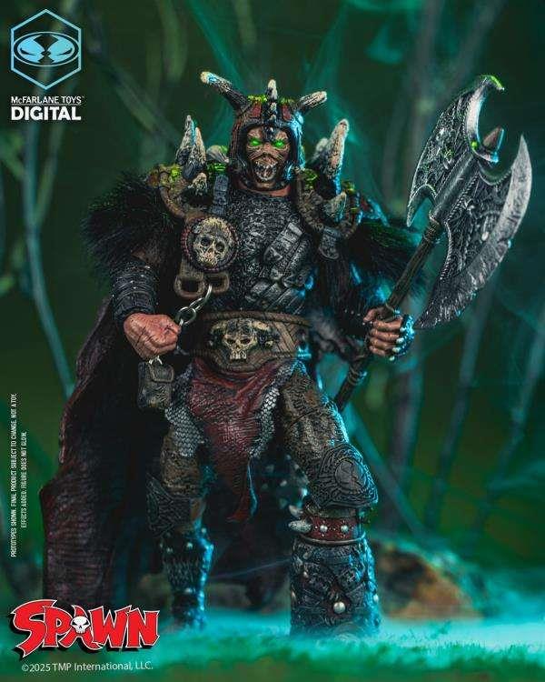 SPAWN: THE DARK AGES SPAWN THE BLOODAXE WITH HORSE