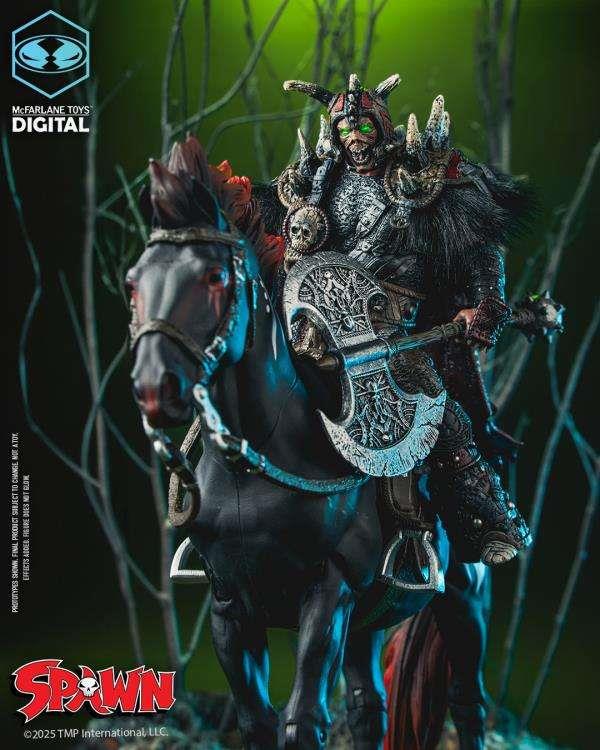 SPAWN: THE DARK AGES SPAWN THE BLOODAXE WITH HORSE