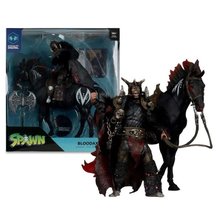 SPAWN: THE DARK AGES SPAWN THE BLOODAXE WITH HORSE