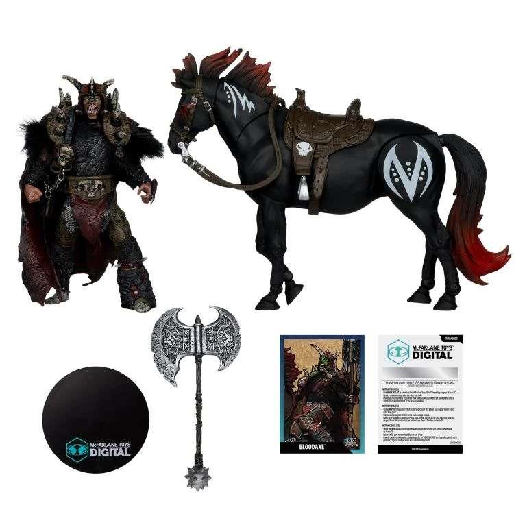 SPAWN: THE DARK AGES SPAWN THE BLOODAXE WITH HORSE