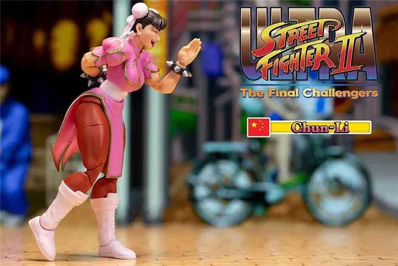 STREET FIGHTER II - CHUN-LI PINK DRESS - SSCC DE LUXE