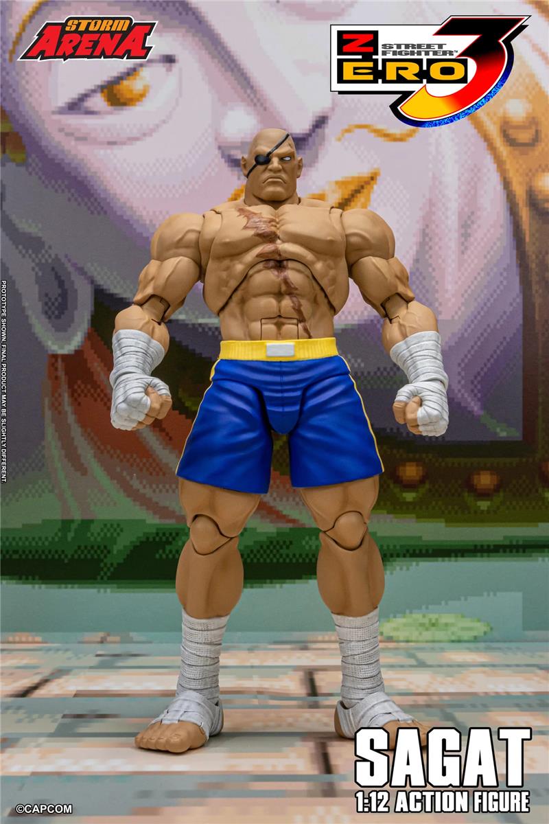 STREET FIGHTER ZERO 3 STORM ARENA - SAGAT