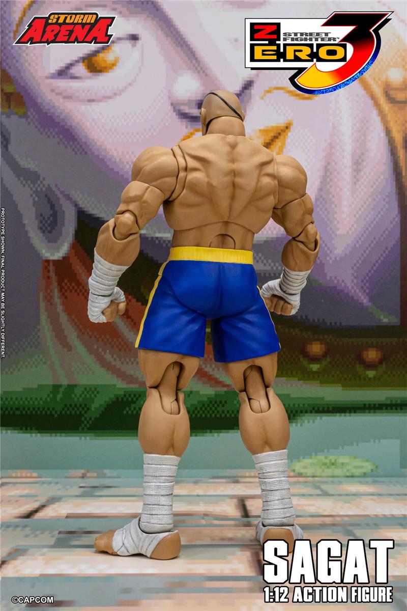 STREET FIGHTER ZERO 3 STORM ARENA - SAGAT
