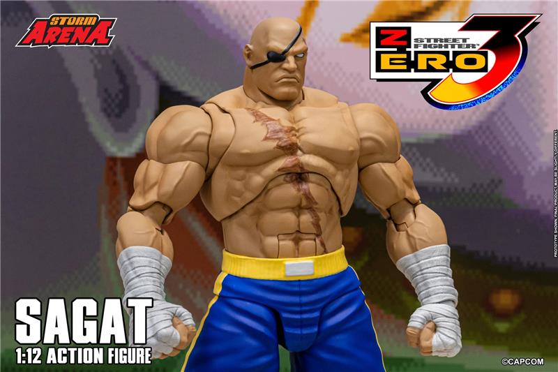 STREET FIGHTER ZERO 3 STORM ARENA - SAGAT