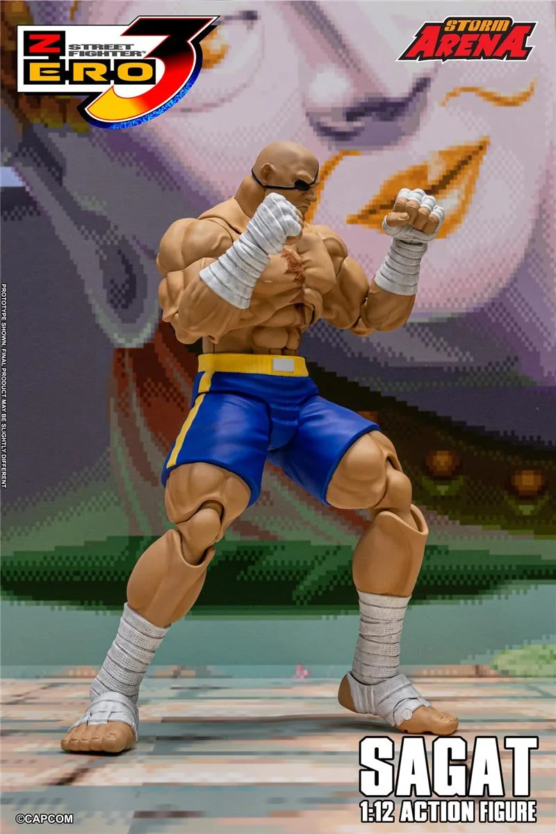 STREET FIGHTER ZERO 3 STORM ARENA - SAGAT