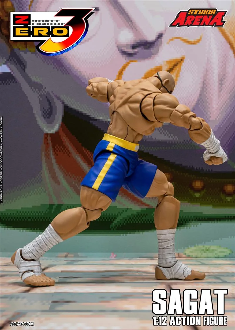 STREET FIGHTER ZERO 3 STORM ARENA - SAGAT