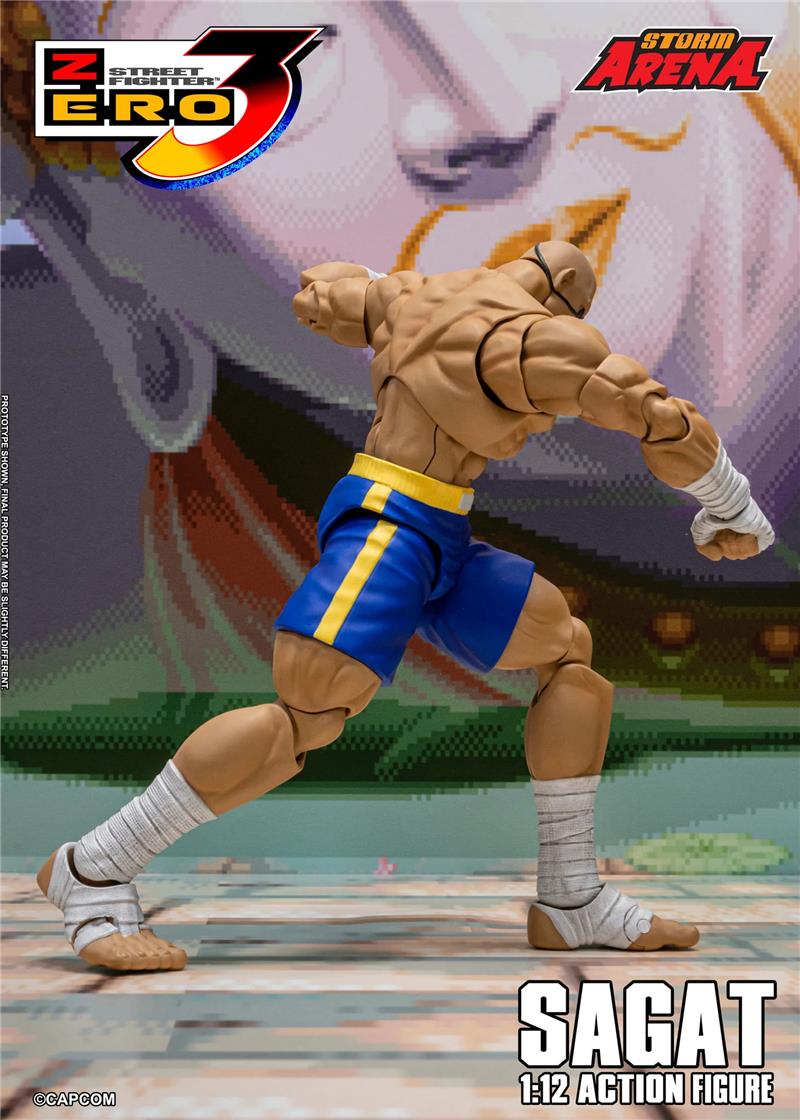 STREET FIGHTER ZERO 3 STORM ARENA - SAGAT
