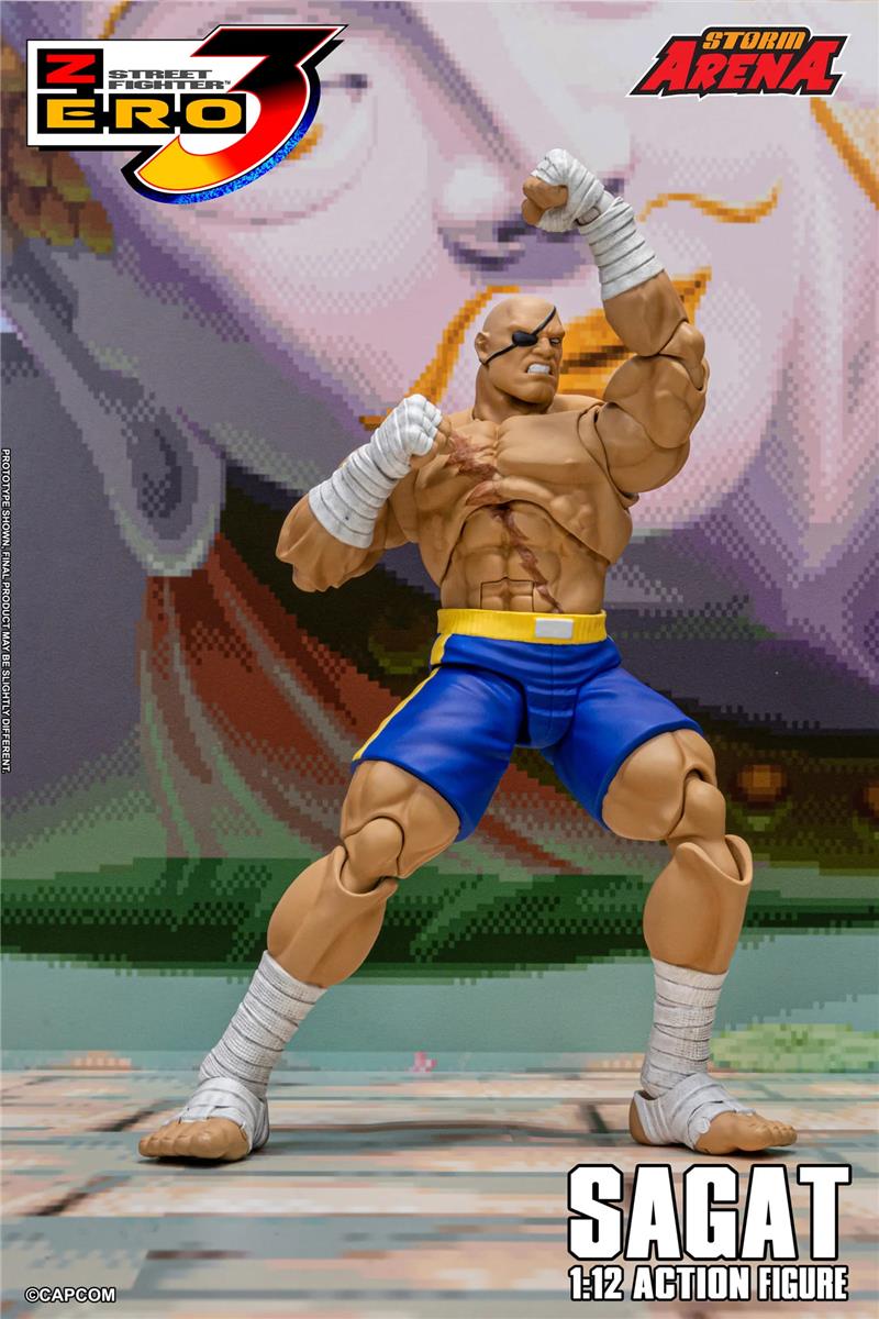 STREET FIGHTER ZERO 3 STORM ARENA - SAGAT