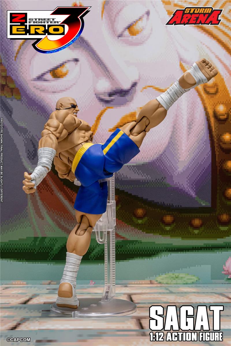 STREET FIGHTER ZERO 3 STORM ARENA - SAGAT