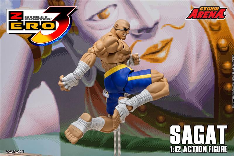 STREET FIGHTER ZERO 3 STORM ARENA - SAGAT