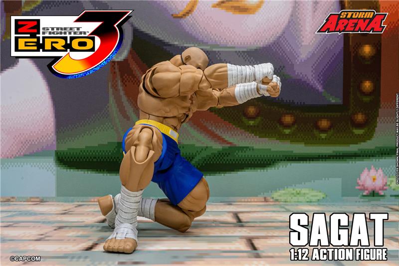 STREET FIGHTER ZERO 3 STORM ARENA - SAGAT