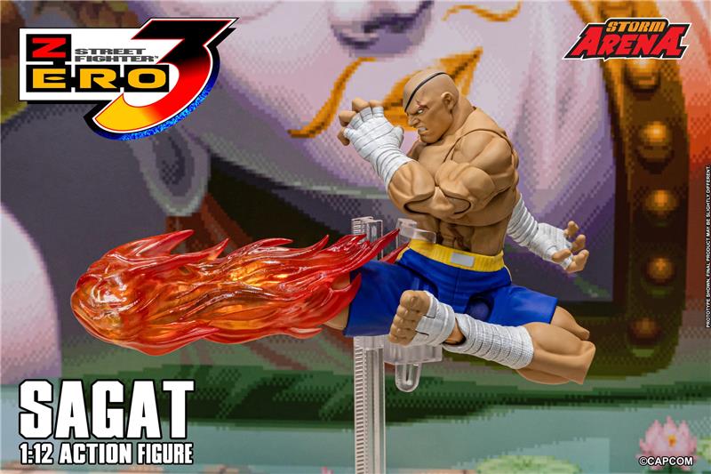 STREET FIGHTER ZERO 3 STORM ARENA - SAGAT
