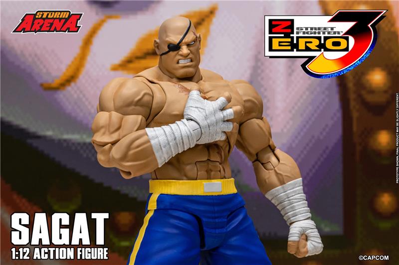 STREET FIGHTER ZERO 3 STORM ARENA - SAGAT