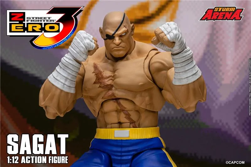 STREET FIGHTER ZERO 3 STORM ARENA - SAGAT