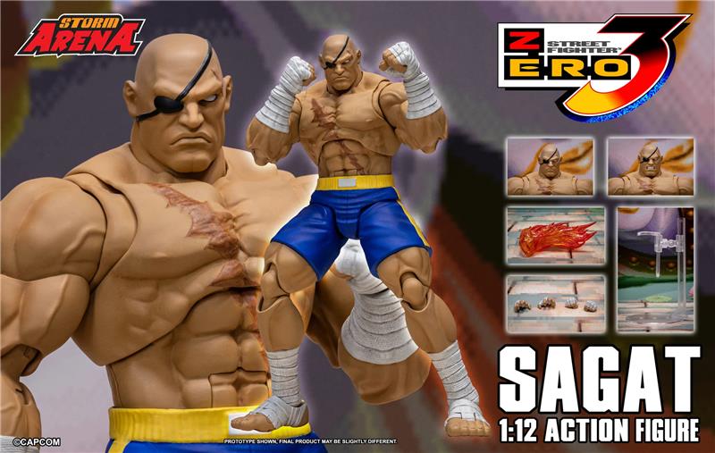 STREET FIGHTER ZERO 3 STORM ARENA - SAGAT