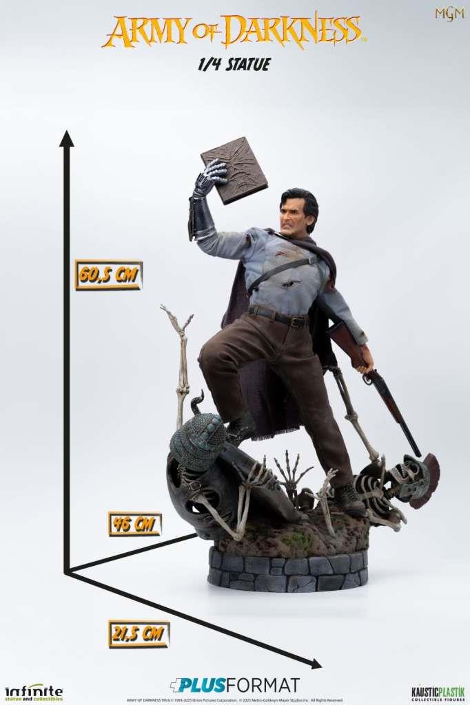 1/4 PLUS FORMAT STATUE - ARMY OF DARKNESS ASH