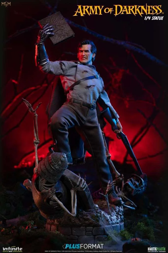 1/4 PLUS FORMAT STATUE - ARMY OF DARKNESS ASH