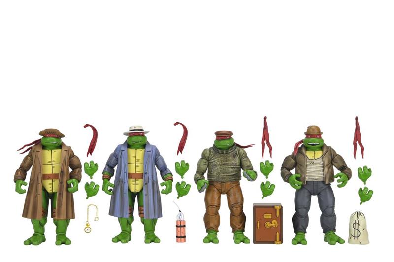TMNT MIRAGE COMICS GANGSTER TURT 4PACK