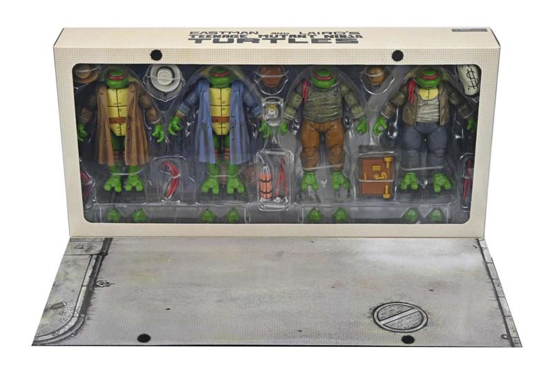 TMNT MIRAGE COMICS GANGSTER TURT 4PACK