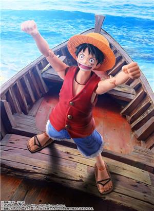 bandai sh figuarts one piece luffy romance dawn reissue