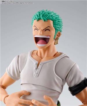 bandai sh figuarts one piece roronoa zoro romance dawn reissue