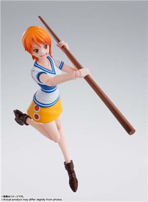bandai sh figuarts one piece nami romance dawn