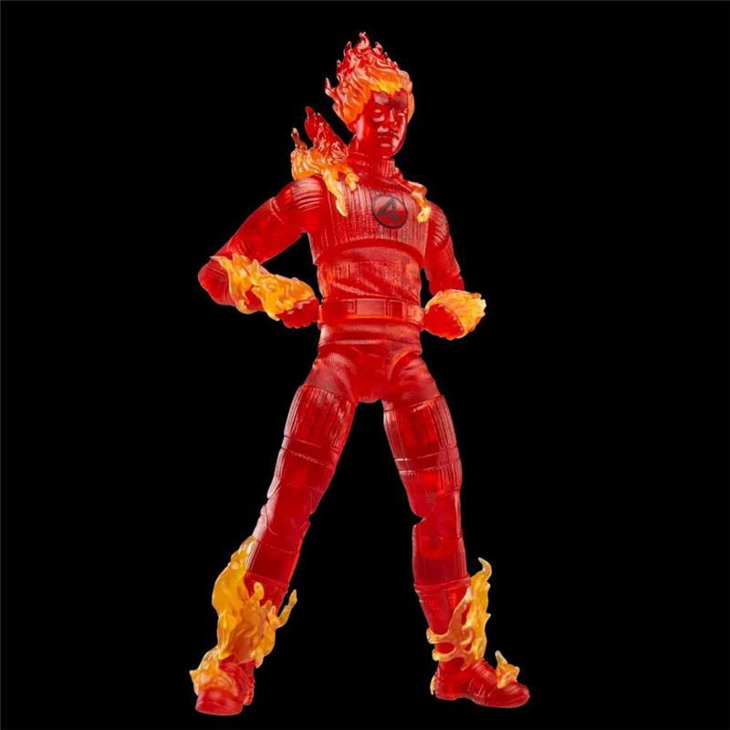 MARVEL LEGENDS FANTASTIC FOUR FIRST STEPS HUMAN TORCH ACTION FIGURE