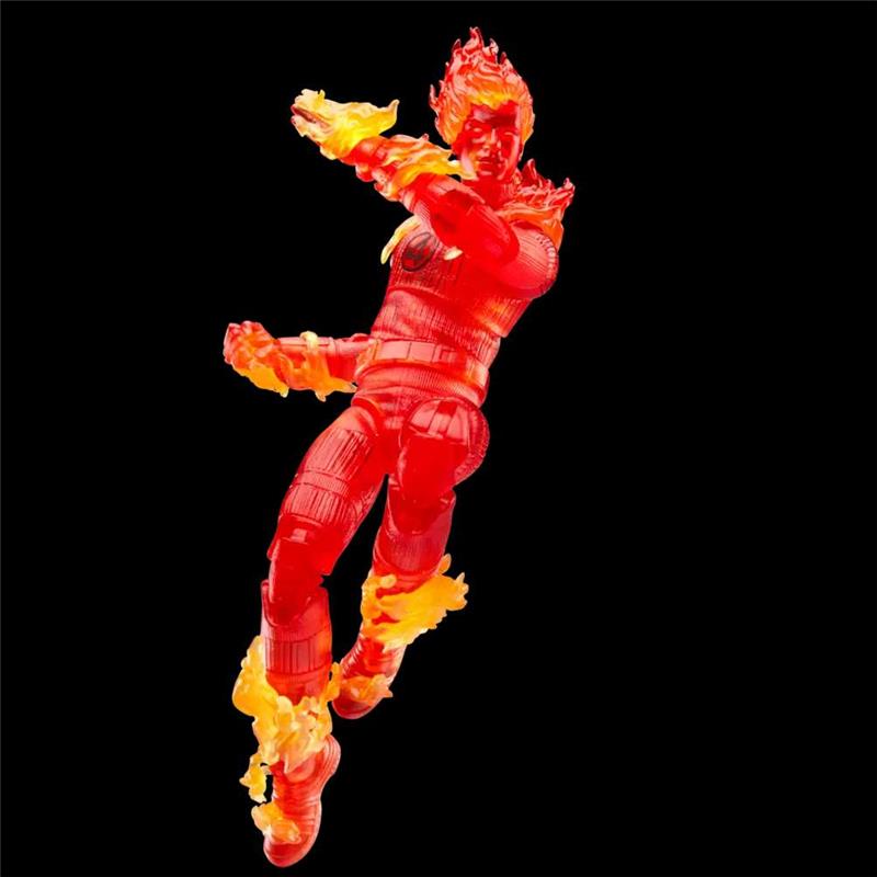 MARVEL LEGENDS FANTASTIC FOUR FIRST STEPS HUMAN TORCH ACTION FIGURE