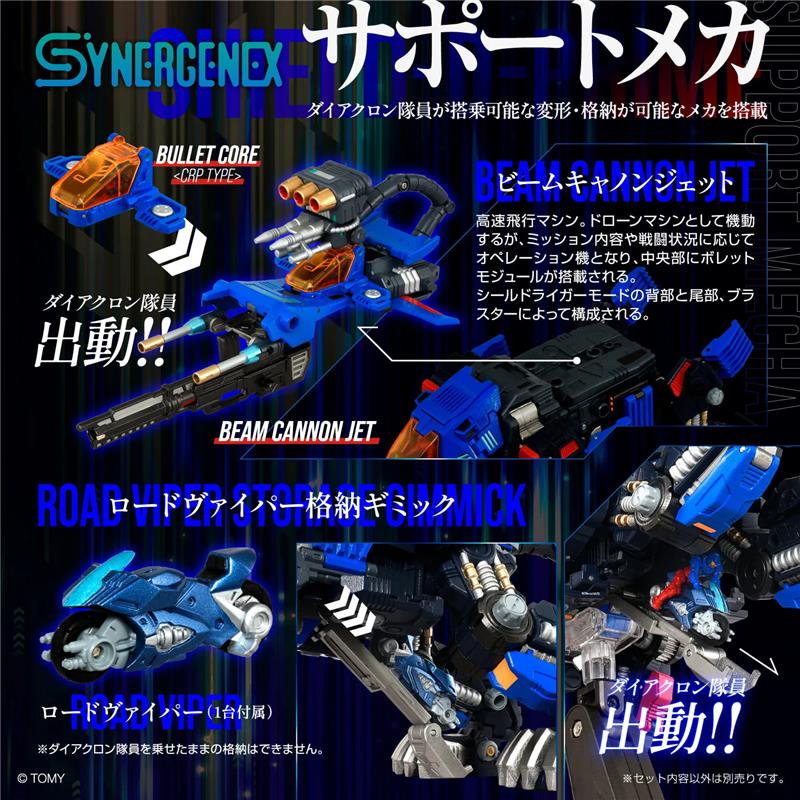 SYNERGENEX ZOIDS X TRANSFORMERS X DIACLONE - SHIELD D-PRIME