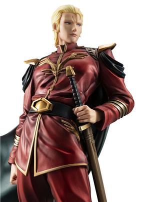 mega house ggg ms gundam char counterattack general char aznable statue