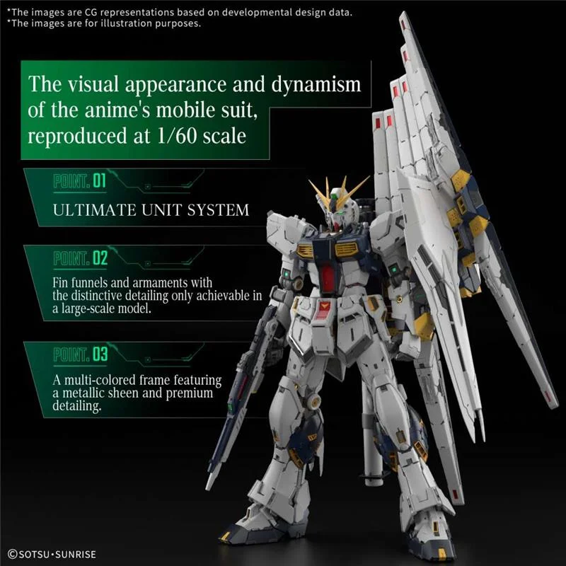 1/60 PERFECT GRADE NU GUNDAM UNLEASHED (LISTA ATTESA)