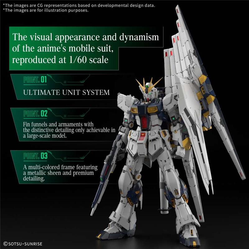 1/60 PERFECT GRADE NU GUNDAM UNLEASHED (LISTA ATTESA)