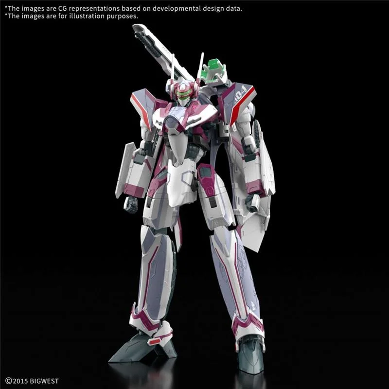 1/100 HG VF-31C SIEGFRIED MIRAGE FARINA JENIUS USE
