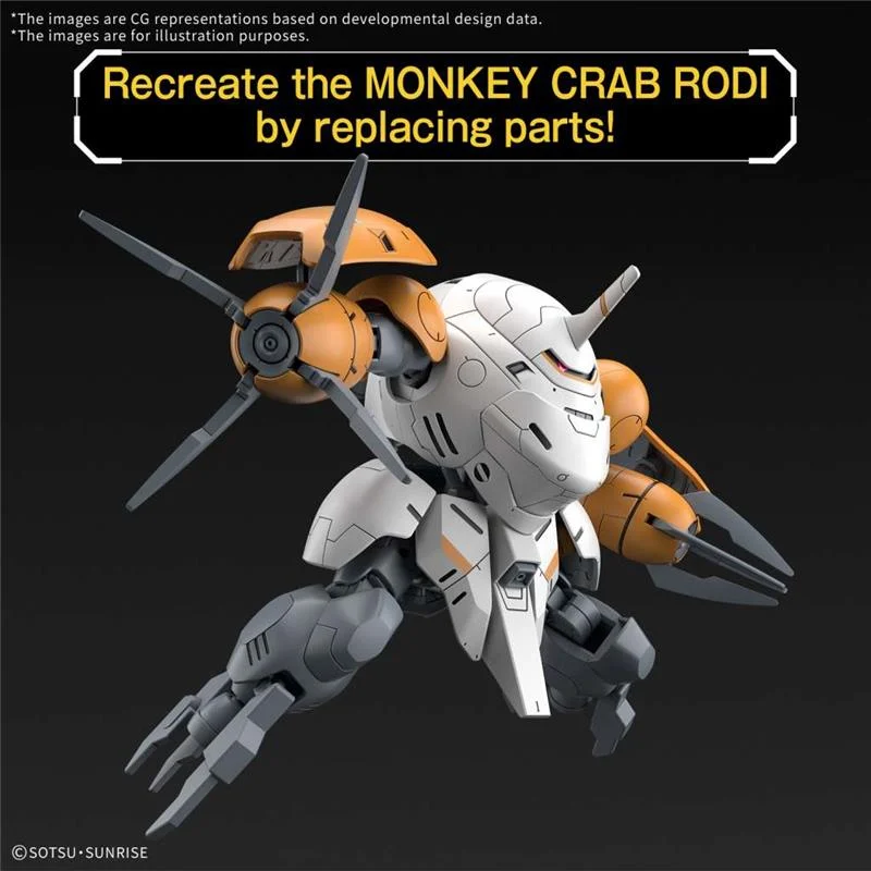 1/144 HG MONKEY RODI / MONKEY CRAB RODI