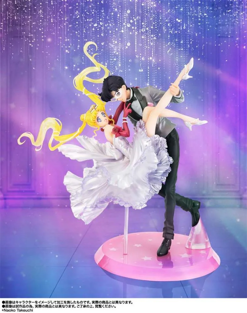 FIGUARTS ZERO CHOUETTE - SAILOR MOON USAGI E TUXEDO MASK MOONLIGHT GLOW ED