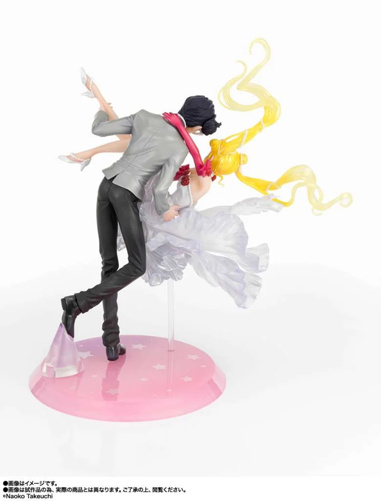 FIGUARTS ZERO CHOUETTE - SAILOR MOON USAGI E TUXEDO MASK MOONLIGHT GLOW ED