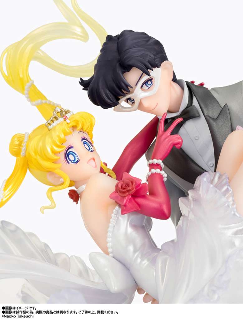 FIGUARTS ZERO CHOUETTE - SAILOR MOON USAGI E TUXEDO MASK MOONLIGHT GLOW ED
