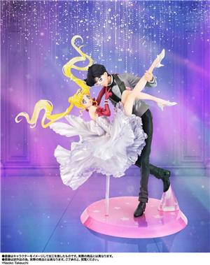 bandai figuarts zero chouette sailor moon usagi e tuxedo mask moonlight glow ed