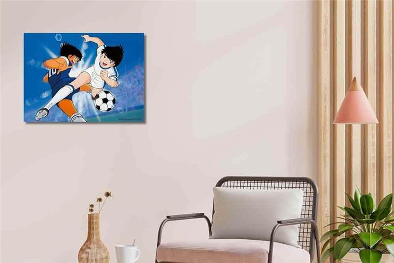 80S MANIA 500 PIECES JIGSAW PUZZLE - CAPTAIN TSUBASA