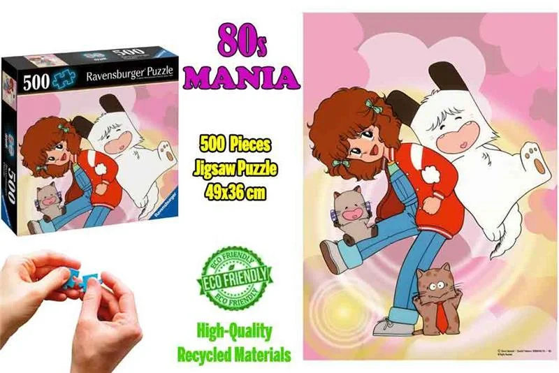 80S MANIA 500 PIECES JIGSAW PUZZLE - HELLO SPANK
