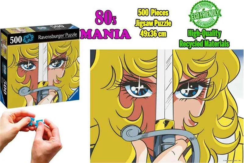 80S MANIA 500 PIECES JIGSAW PUZZLE - LADY OSCAR