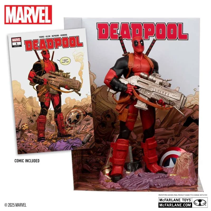 MARVEL COLLECTION W4 1:6 DEADPOOL (DEADPOOL #1) FIGURE