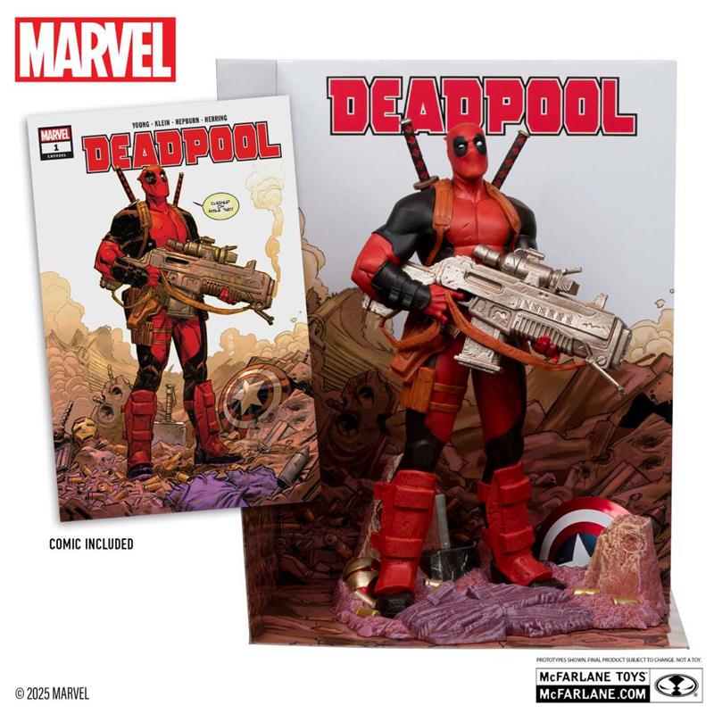 MARVEL COLLECTION W4 1:6 DEADPOOL (DEADPOOL #1) FIGURE