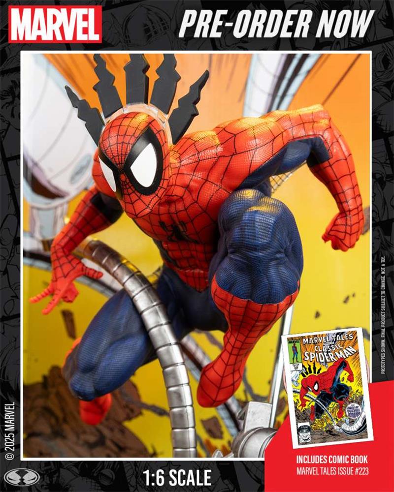 MARVEL COLLECTION W4 1:6 SPIDER-MAN (MARVEL TALES #223) FIGURE