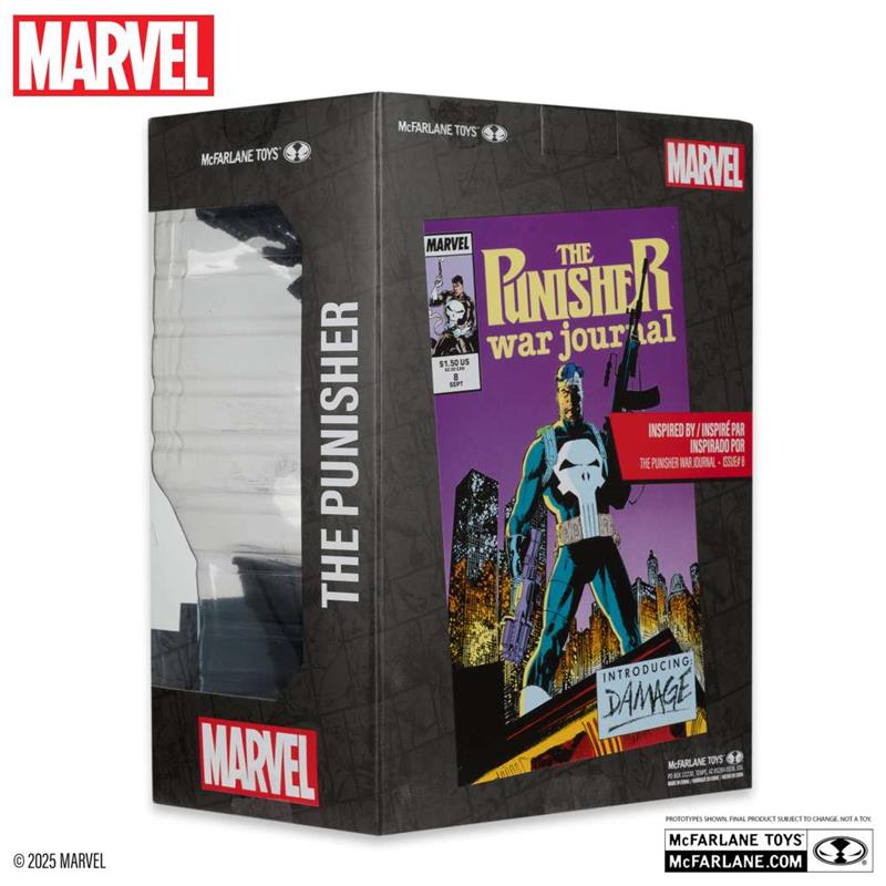 MARVEL COLLECTION W4 1:6 THE PUNISHER (PUNISHER WAR JOURNAL#8) FIGURE