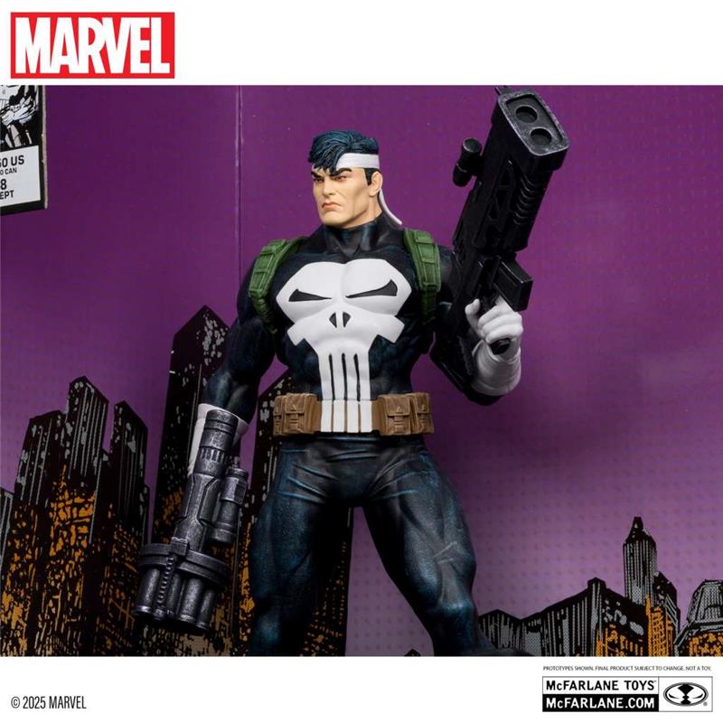 MARVEL COLLECTION W4 1:6 THE PUNISHER (PUNISHER WAR JOURNAL#8) FIGURE