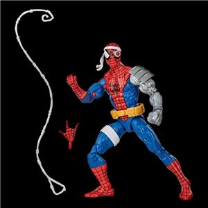 hasbro marvel legends vintage spider man cyborg spider man