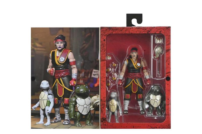 TMNT LAST RONIN CASEY MARIE WITH BABY ODYN AND UNO