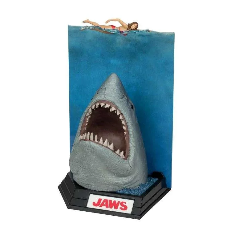 MOVIE MANIA JAWS 50TH ANNI LTE ED FIGURE