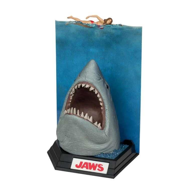 MOVIE MANIA JAWS 50TH ANNI LTE ED FIGURE